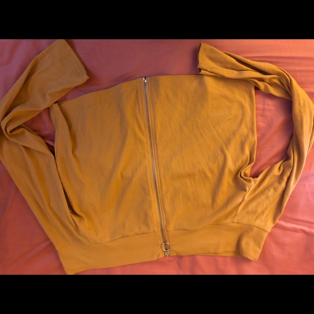 Forever 21+ sized off shoulder top